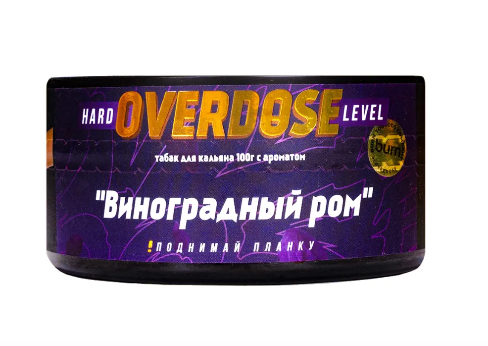 изображение товара Табак Overdose Aroma Rum (Виноградный ром) 100г