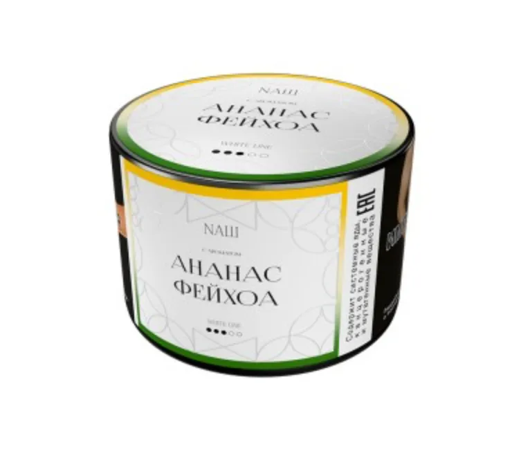 изображение товара Табак NAШ (НАШ) White Ананас Фейхоа 40г