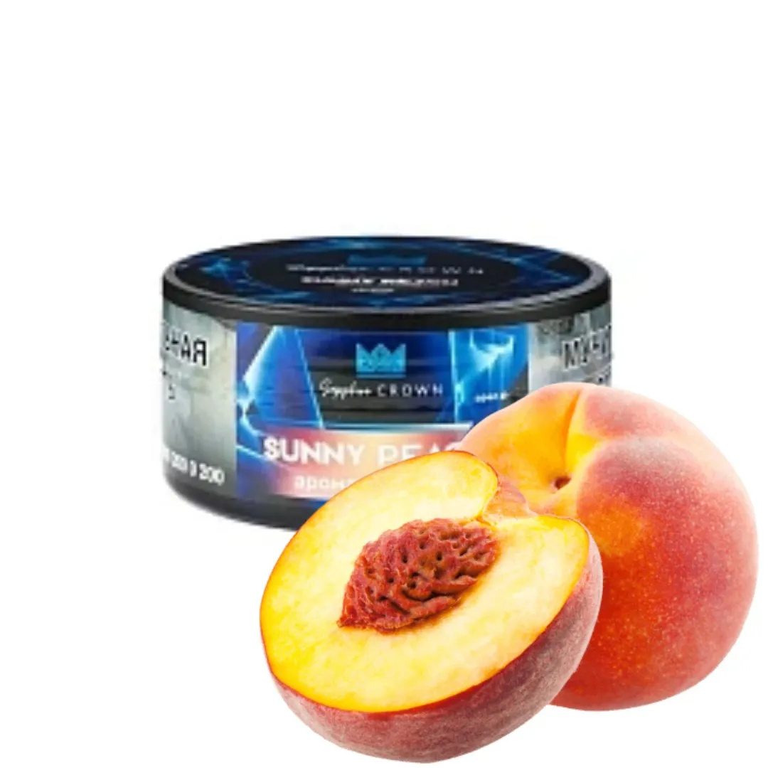 изображение товара Табак Sapphire Crown Sunny Peach (Солнечный Персик) 100гр