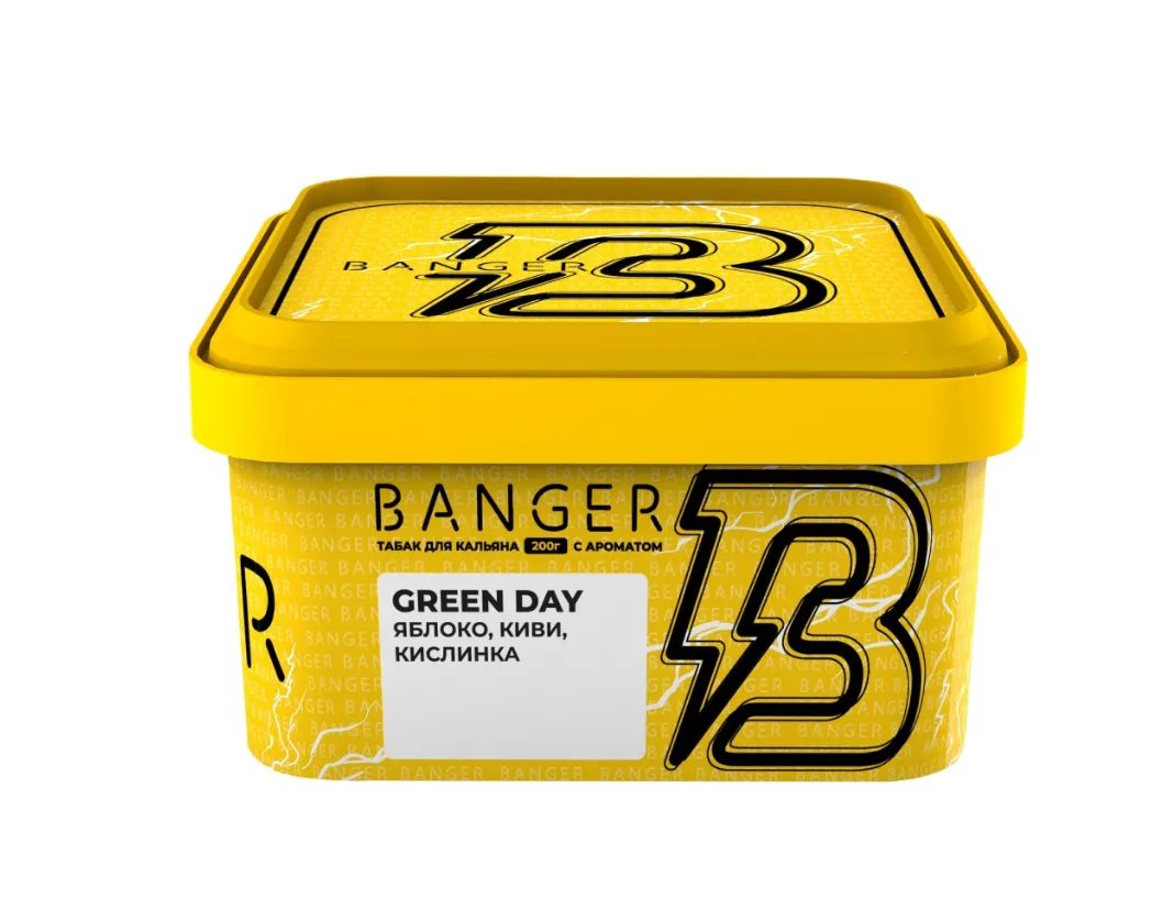 изображение товара Табак Banger Green day (Яблоко, киви, кислинка) 200г
