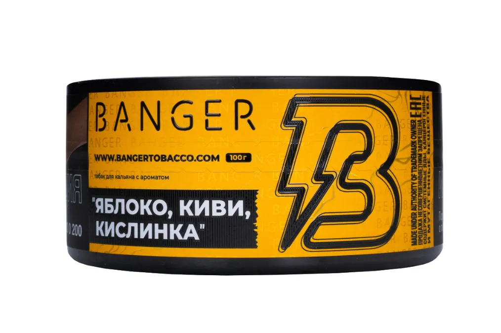изображение товара Табак Banger Green day (Яблоко, киви, кислинка) 100г