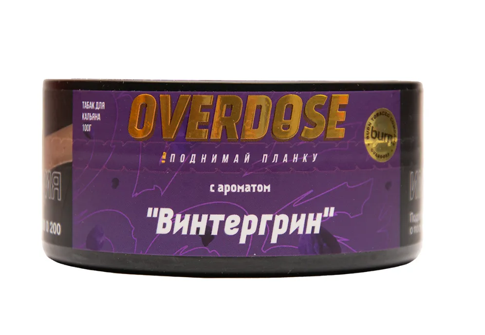 изображение товара Табак Overdose Wintergreen (Винтергрин) 100г