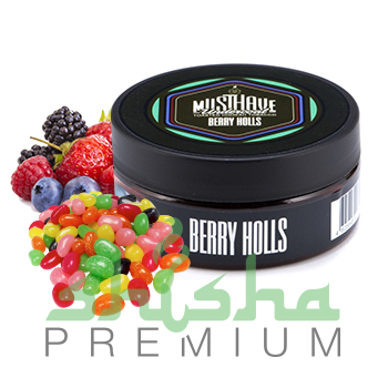 изображение товара Must Have 125 г berry holls (ягодные леденцы)