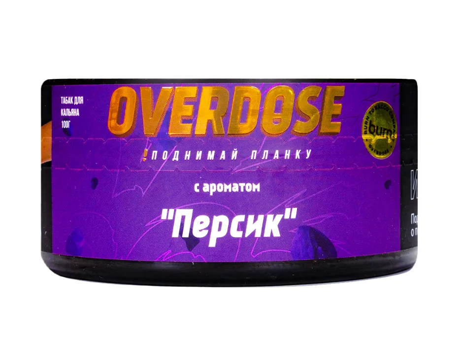 изображение товара Табак Overdose Peach (Персик) 100г