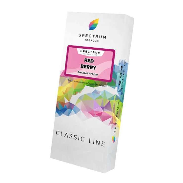 изображение товара Табак Spectrum Classic Line - Red Berry (Кислые ягоды) - 100 г