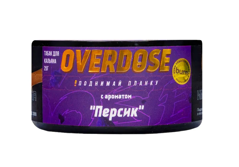 изображение товара Табак Overdose Peach (Персик) 25г