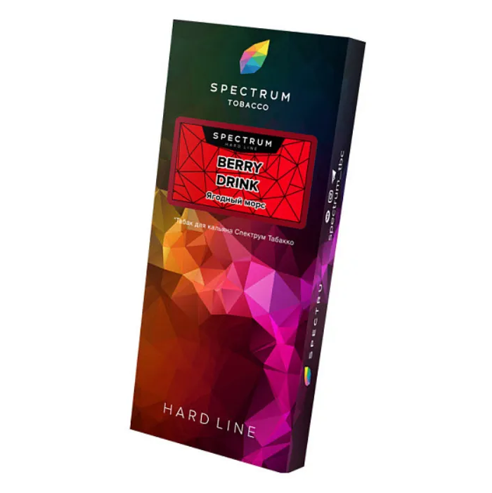 изображение товара Табак Spectrum Hard Line - Berry Drink (Ягодный морс) - 100 г