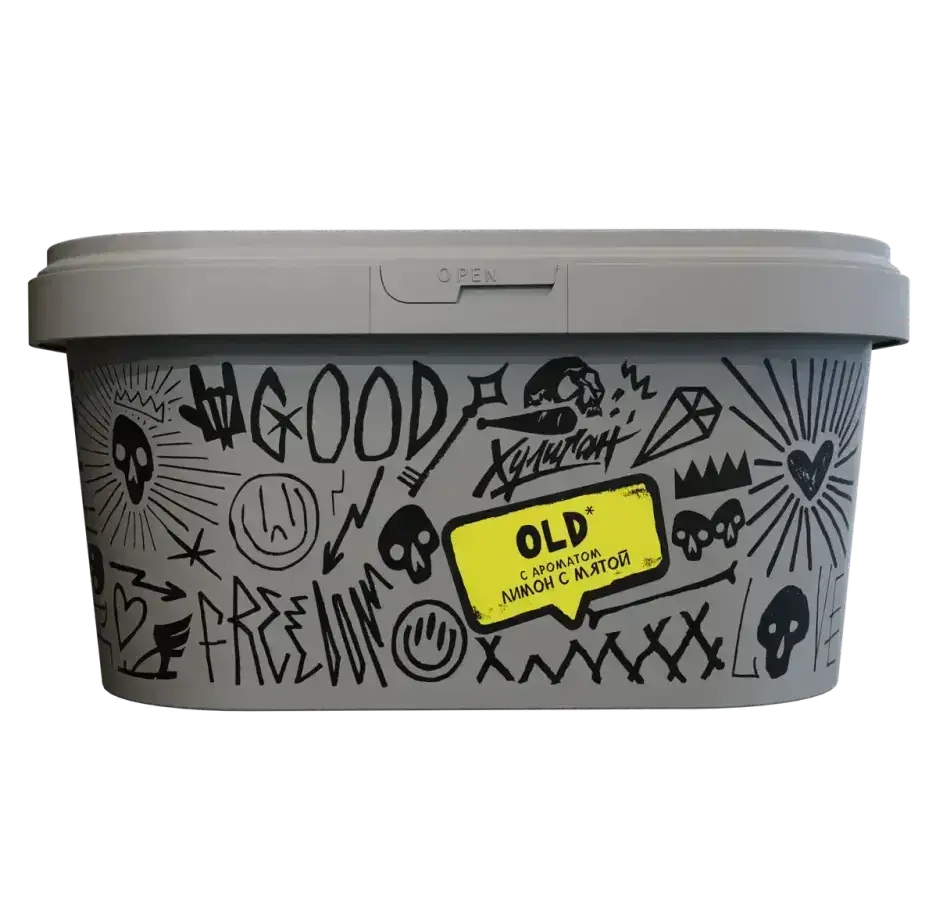 изображение товара Табак Хулиган Classic - Олд (Лимон с Мятой) 200г