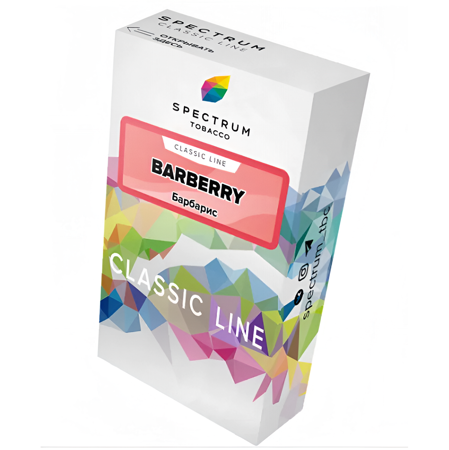 изображение товара Табак Spectrum Classic Line - Barberry (Барбарис) - 40 г