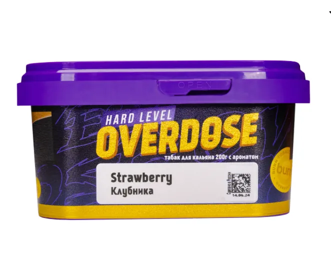 изображение товара Табак Overdose Strawberry (Клубника) 200г