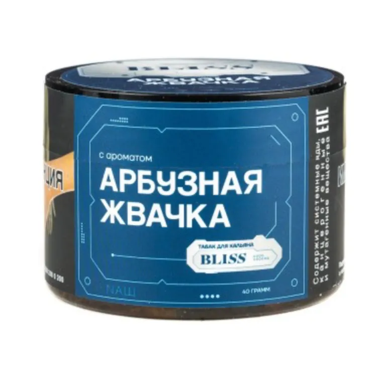 изображение товара Табак Bliss Арбузная Жвачка 40г