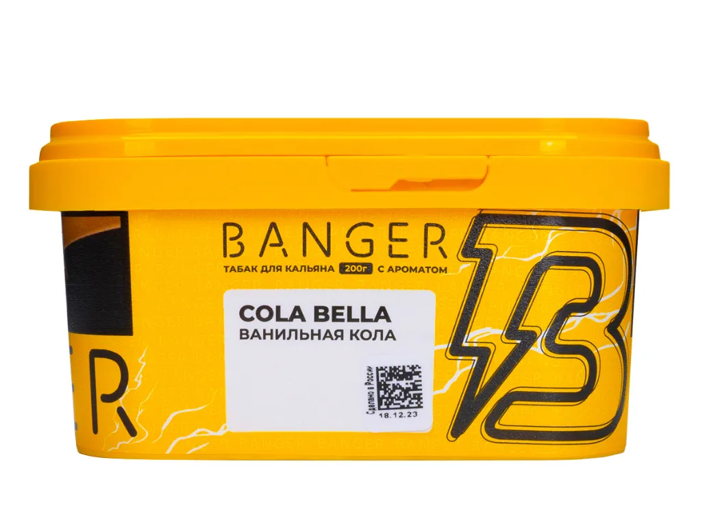 изображение товара Табак Banger Cola Bella (Ванильная кола) 200г