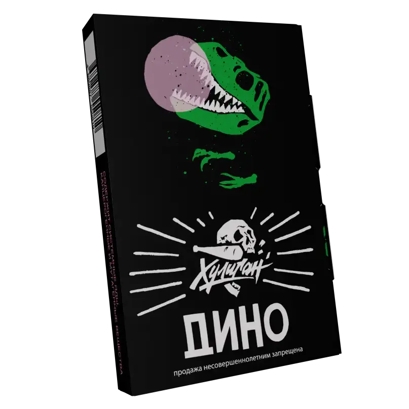 изображение товара Табак Хулиган Classic - Дино (Мятная жвачка) 25г