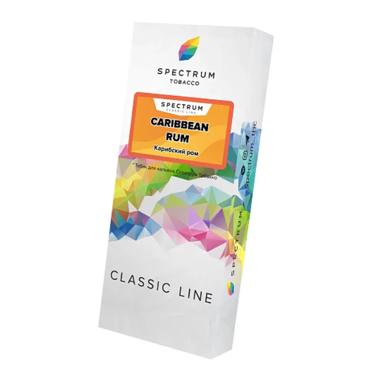изображение товара Табак Spectrum Classic Line - Caribbean Rum (Карибский ром) - 100 г