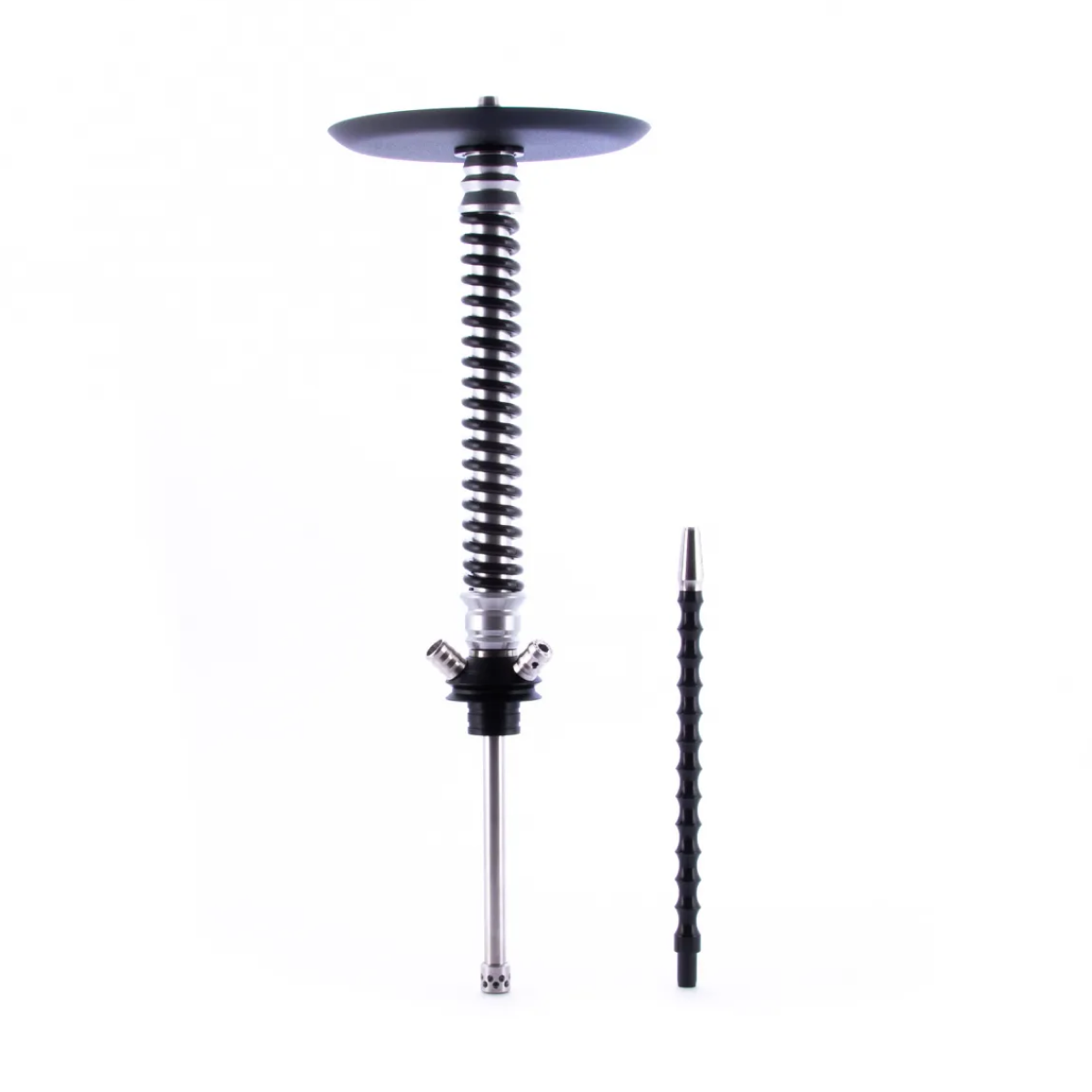 изображение товара Кальян MAMAY CUSTOMS Coilovers хром-черный (без колбы)