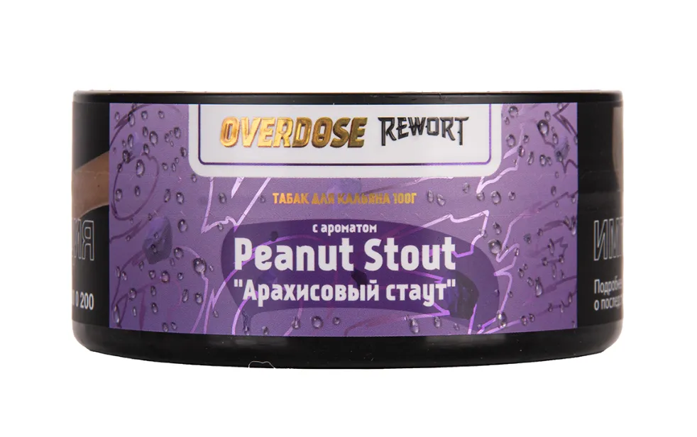 изображение товара Табак Overdose Peanut Stout (Арахисовый стаут) 100г