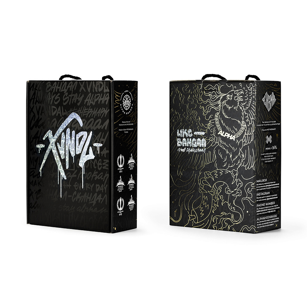 изображение товара Alpha Hookah Model X VNDL Jet Black