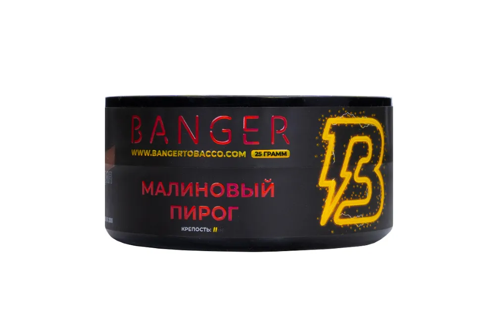 изображение товара Табак Banger Berry pie (Малиновый пирог) 25г