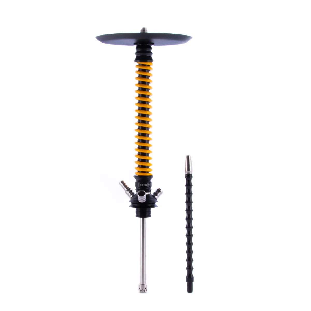 изображение товара Кальян MAMAY CUSTOMS Coilovers чёрно-жёлтый (без колбы)