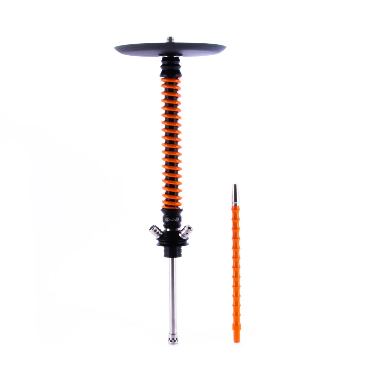 изображение товара Кальян MAMAY CUSTOMS Coilovers чёрно-оранжевый (грав. космос) (без колбы)