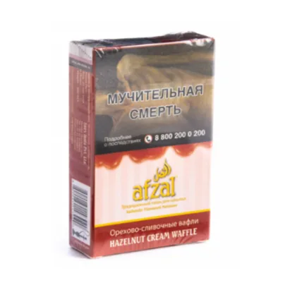 изображение товара Afzal Hazelnut cream waffle 40гр