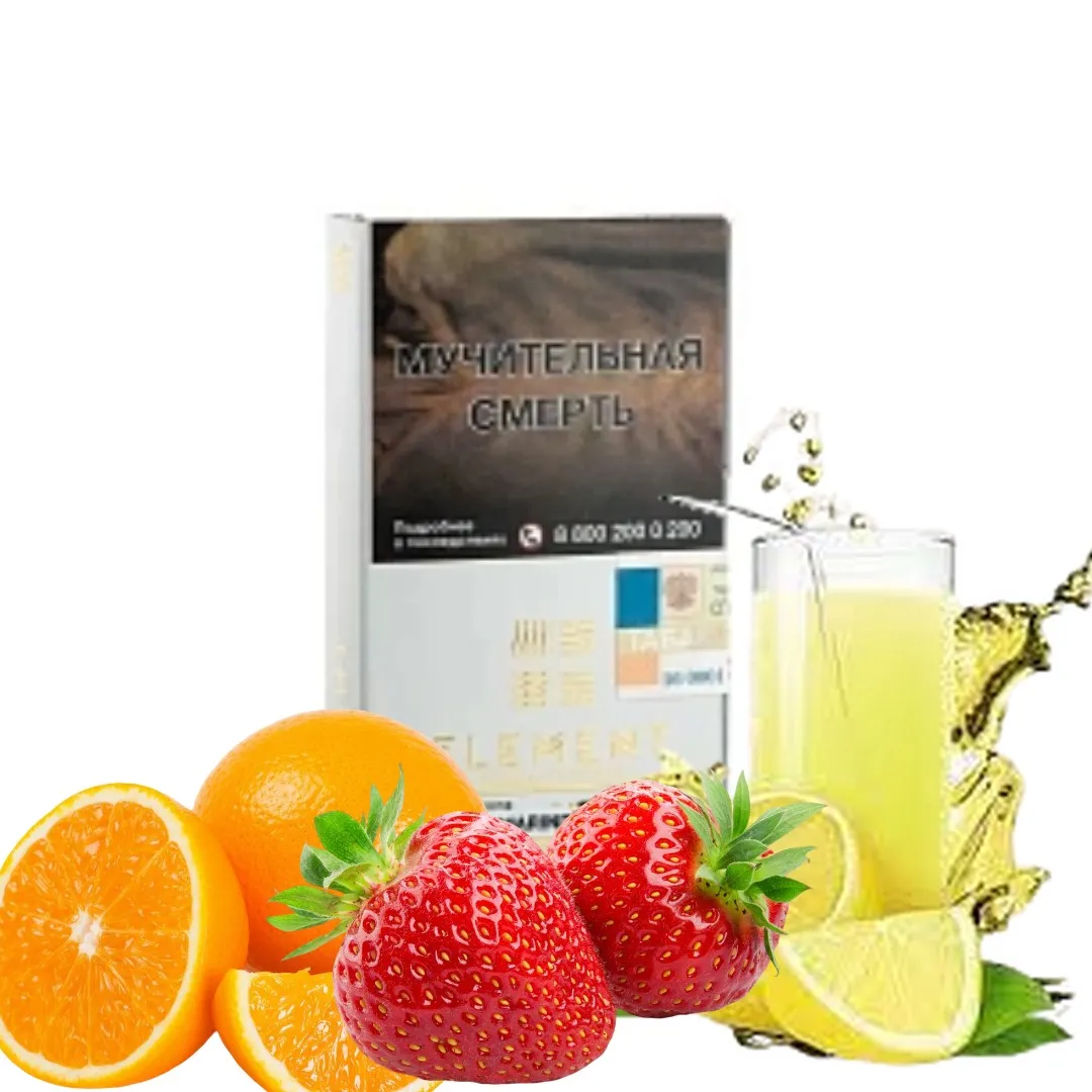 изображение товара Табак Element (Воздух) Strawberry Soda (Клубника Цитрусы Лимонад) 25гр