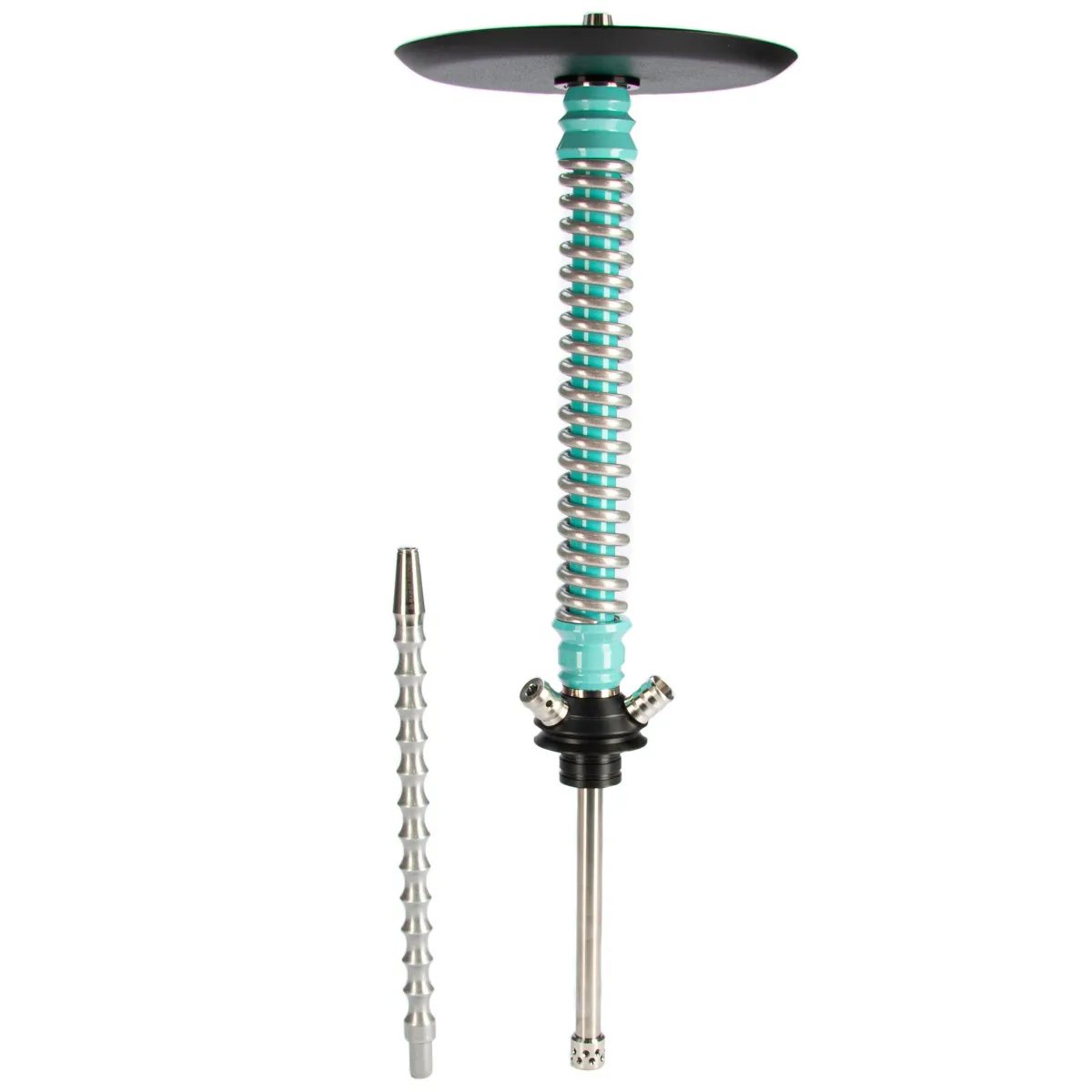 изображение товара Кальян MAMAY CUSTOMS Coilovers хром-мята (грав. Лампасы) (без колбы)