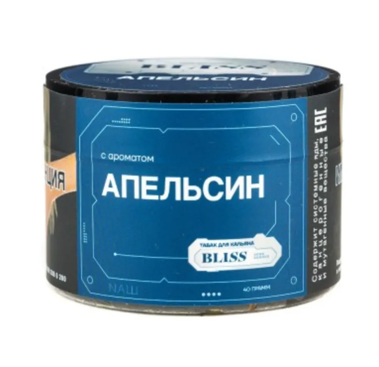 изображение товара Табак Bliss Апельсин 40г