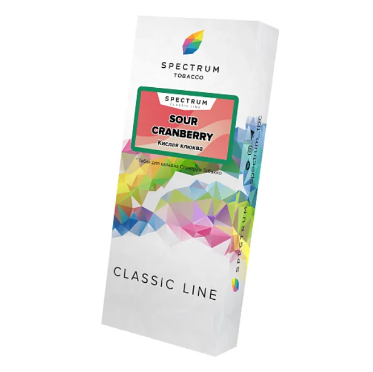изображение товара Табак Spectrum Classic Line - Sour Cranberry (Кислая клюква) - 100 г