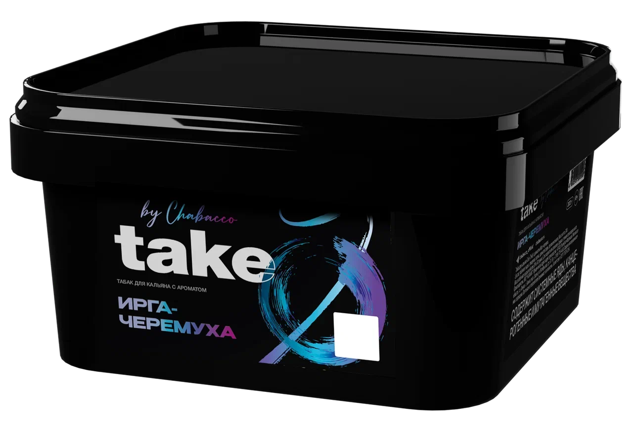 изображение товара Табак Take - Juneberry, Bird Cherry (Ирга, Черемуха) 200г