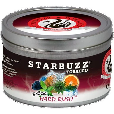 изображение товара Табак для кальяна Starbuzz — Hard Rush (Хард Раш) 250г
