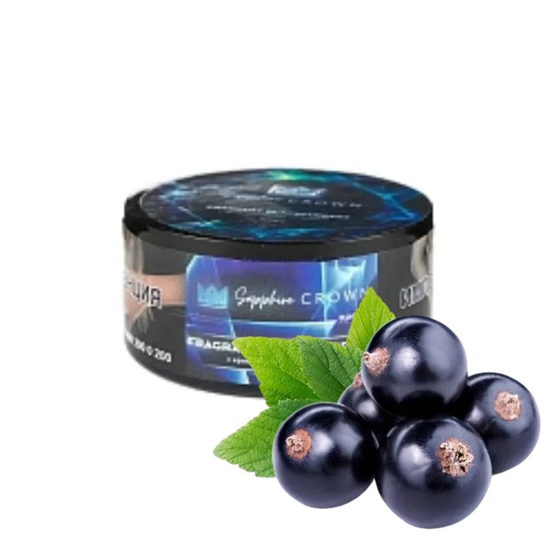 изображение товара Табак Sapphire Crown Fragant blackcurrant (Черная смородина) 25гр