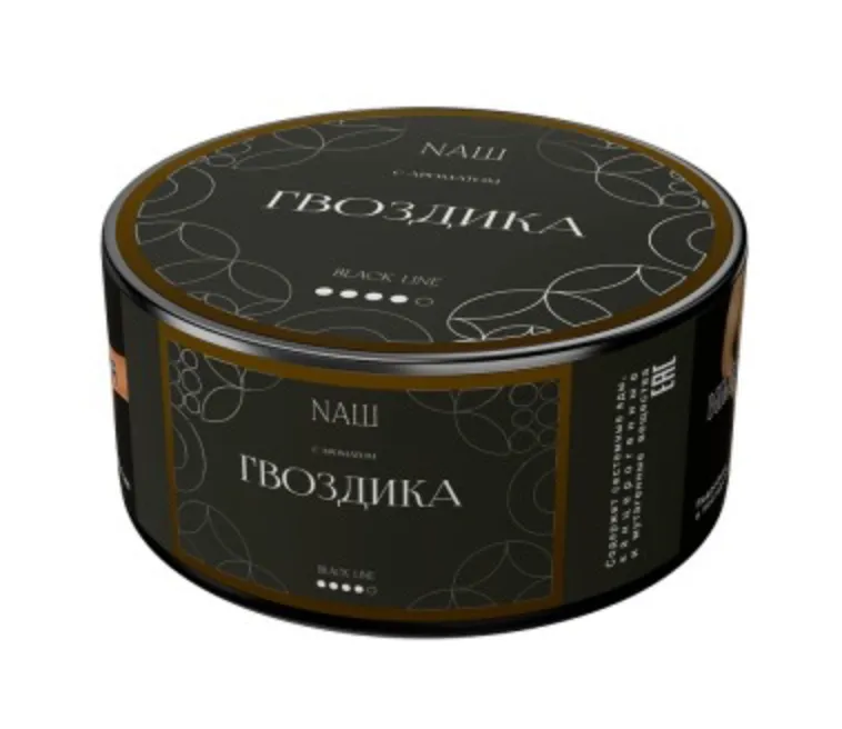 изображение товара Табак NAШ (НАШ) Black Гвоздика 100г