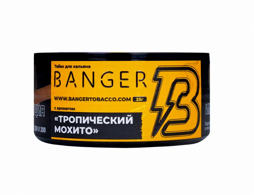 изображение товара Табак Banger Tropic mojito (Тропический мохито) 25г