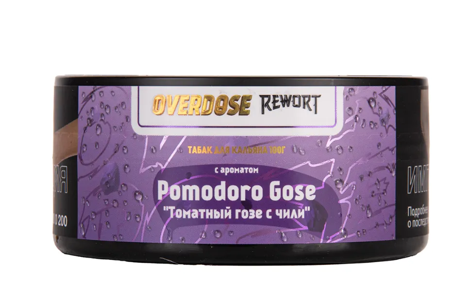 изображение товара Табак Overdose Pomodoro Gose (Томатный гозе с чили) 100г