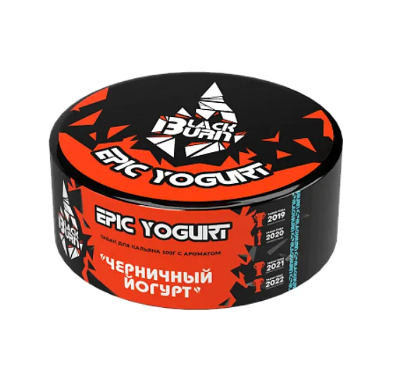 изображение товара Табак Black Burn - Epic Yogurt (Черничный йогурт) - 100г