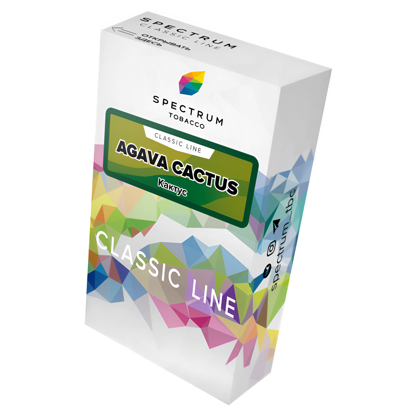 изображение товара Табак Spectrum Classic Line - Agava Cactus (Кактус) - 40 г