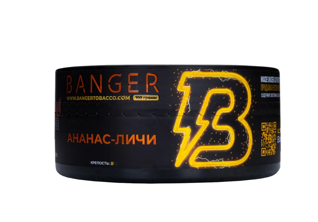 изображение товара Табак Banger Pine-lychee (Ананас-личи) 100г
