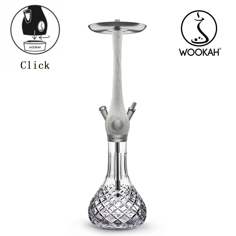 изображение товара Кальян Wookah White Nox Mastercut Check Click (Клик)