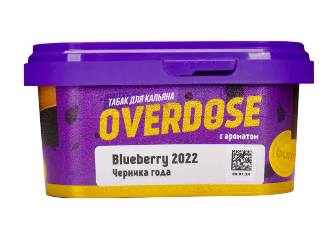 изображение товара Табак Overdose Blueberry (Черника года) 200г