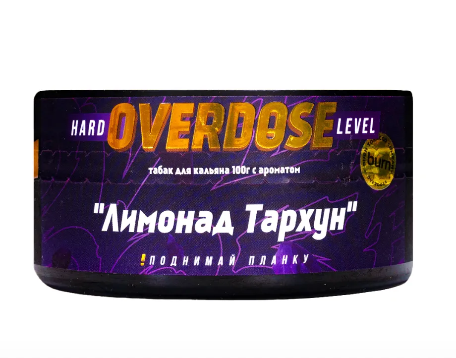 изображение товара Табак Overdose Tarhun (Лимонад тархун) 100г