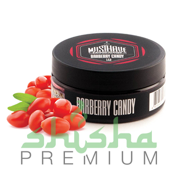 изображение товара Табак Must Have 125 г Barberry Candy (Барбарисовые конфеты)