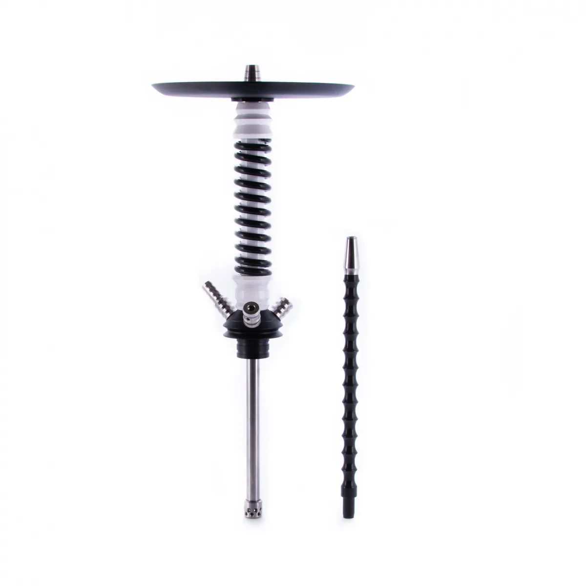 изображение товара Кальян MAMAY CUSTOMS Coilovers MINI бело-чёрный (без колбы) Bus