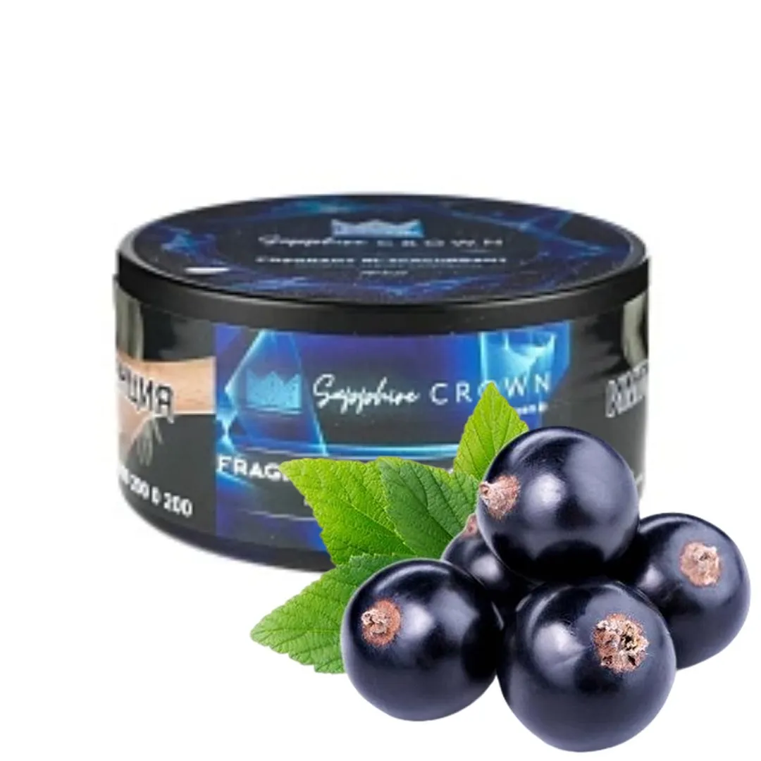 изображение товара Табак Sapphire Crown Fragant blackcurrant (Черная смородина) 100гр