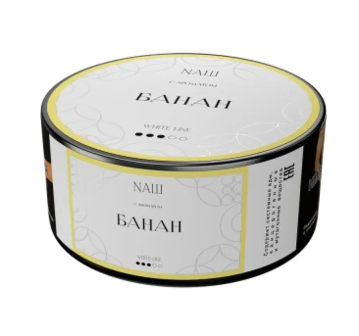 изображение товара Табак NAШ (НАШ) White Банан 100г