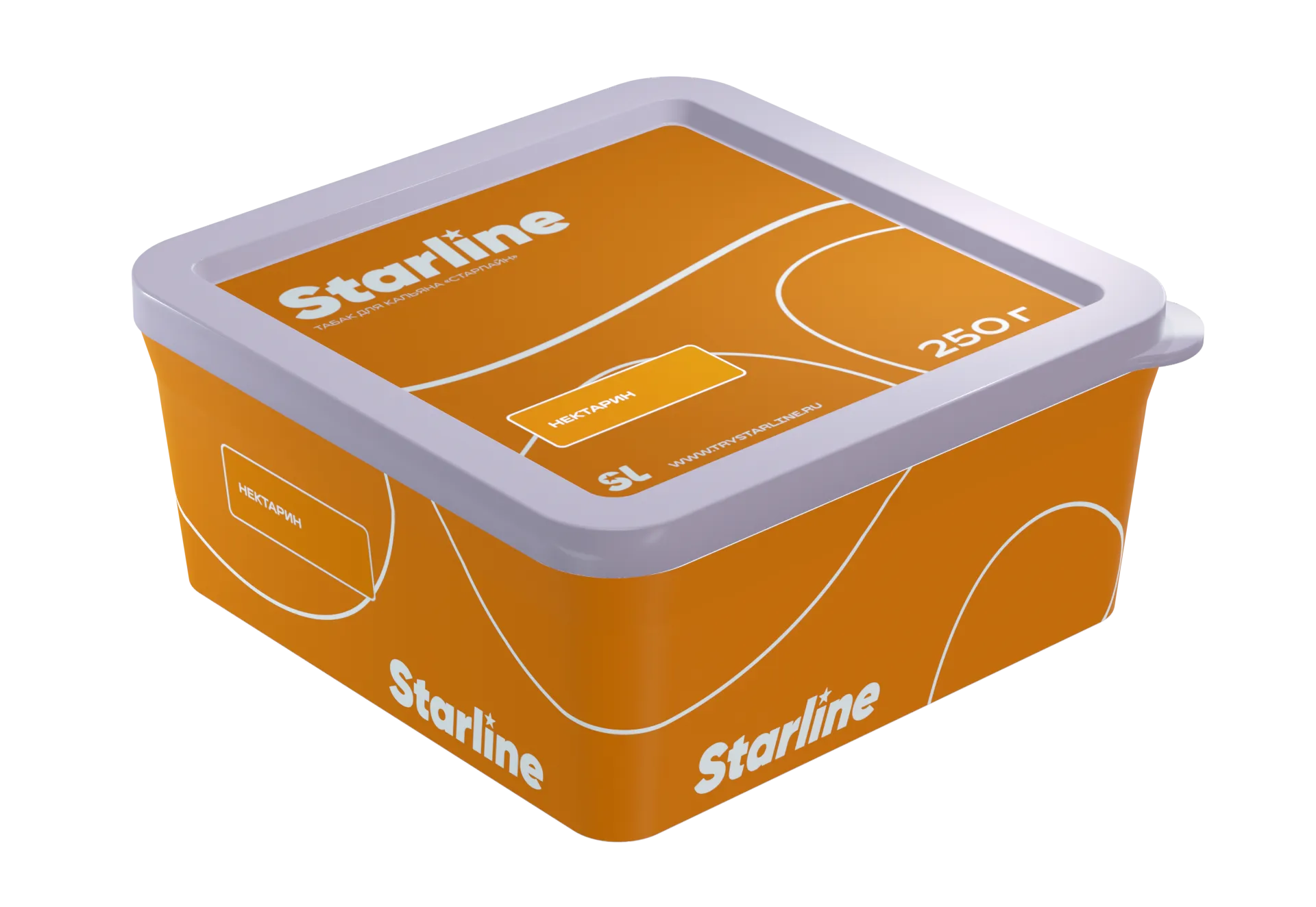 изображение товара Табак для кальяна Starline "Старлайн" (Нектарин), 250 г