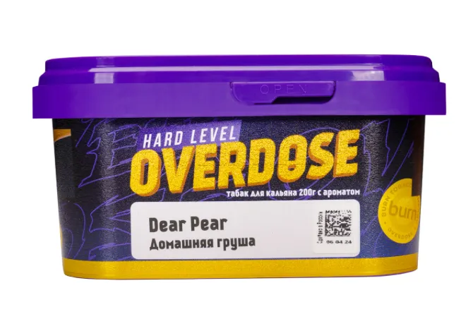изображение товара Табак Overdose Dear Pear (Домашняя груша) 200г