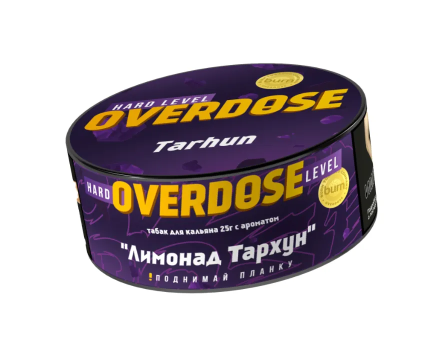изображение товара Табак Overdose Tarhun (Лимонад тархун) 25г