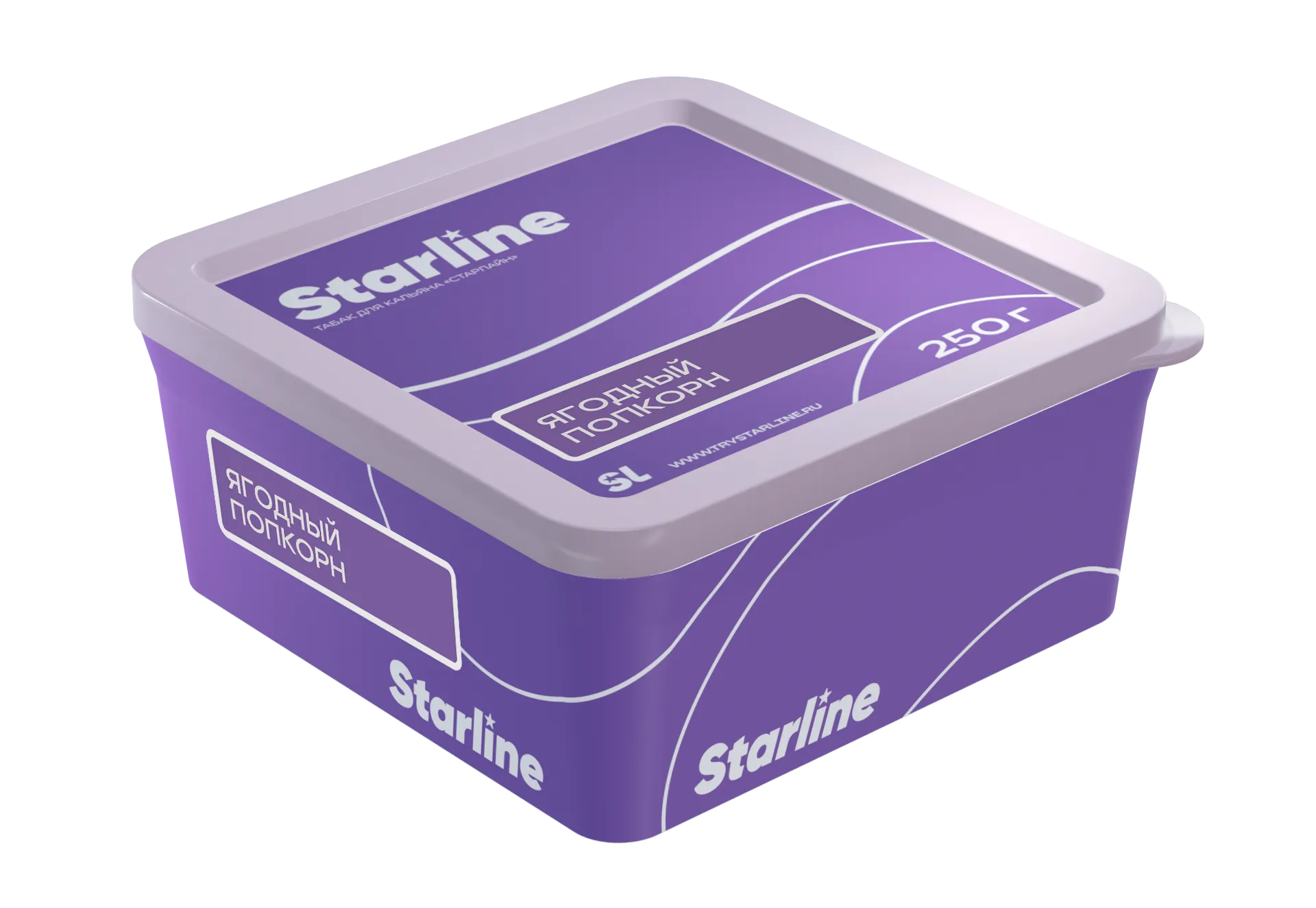 изображение товара Табак для кальяна Starline "Старлайн" (Ягодный попкорн), 250 г