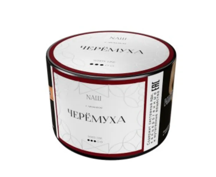 изображение товара Табак NAШ (НАШ) White Черемуха 40г